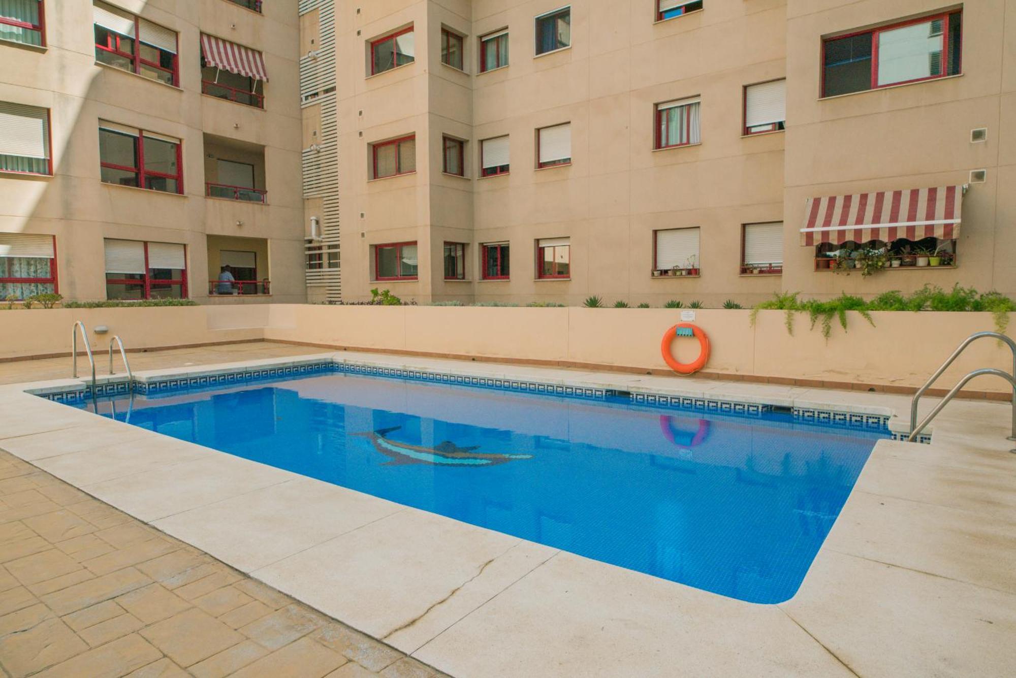 Ferienwohnung Malaga Estacion Ave Playa Exterior foto