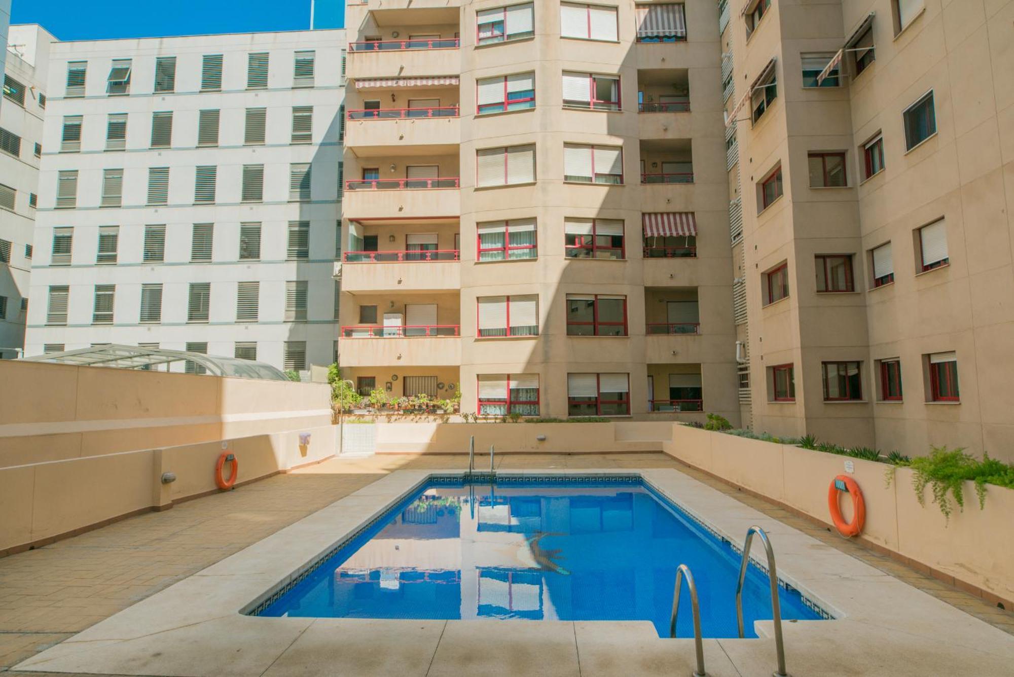 Ferienwohnung Malaga Estacion Ave Playa Exterior foto