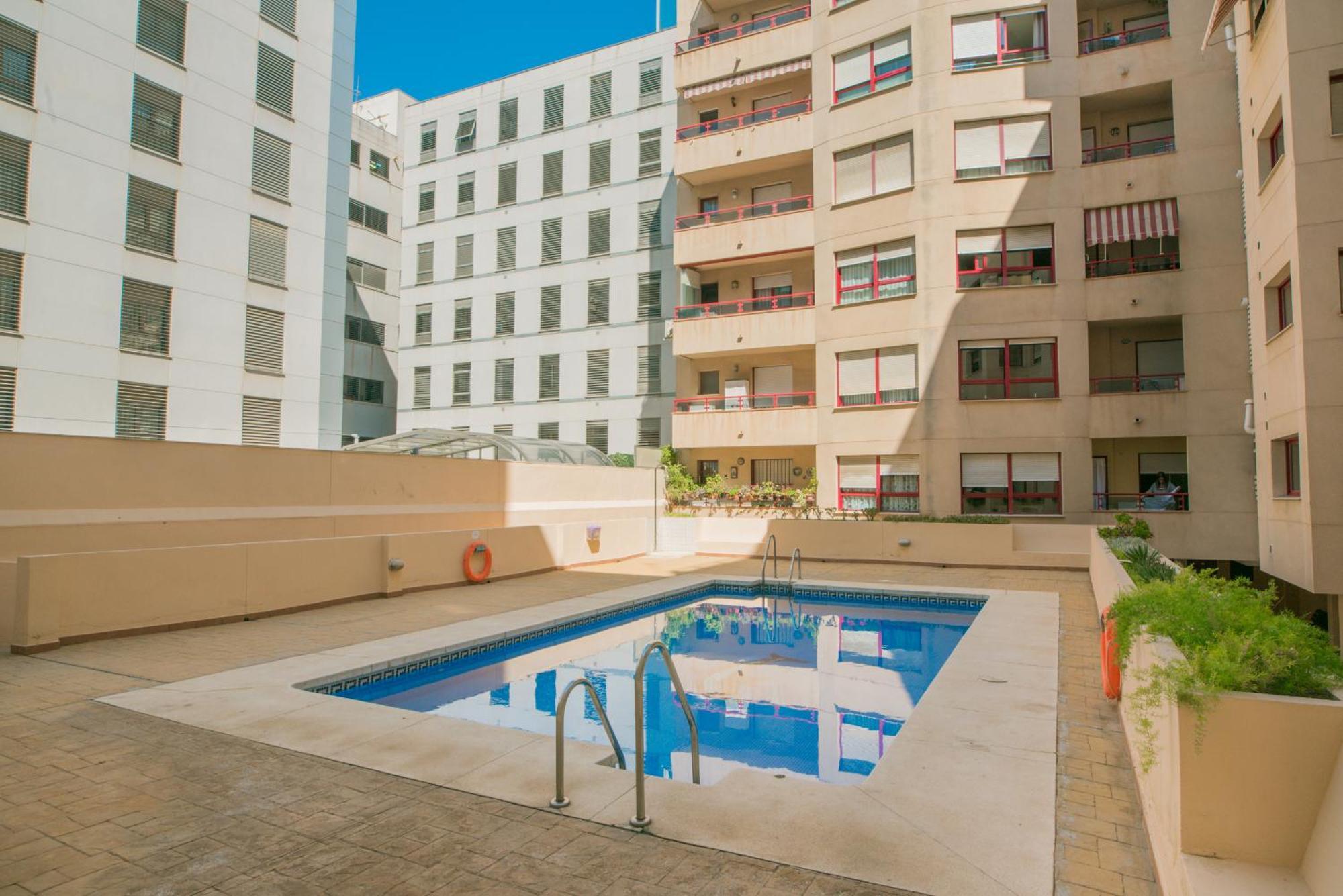 Ferienwohnung Malaga Estacion Ave Playa Exterior foto